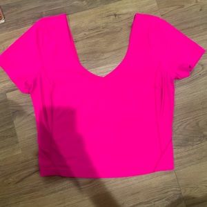 🔥 Lululemon align tee sonic pink